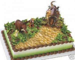 Dinosaur Birthday Party Ideas on Or You Can Get One Of The Many Personalized Ice Age Edible Cake Or