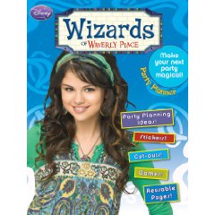 wizards of waverly place party planning book