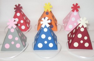 paper birthday party favors
