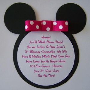 Mickey Mouse Birthday Cakes on Minnie Mouse Birthday Party Favors   Thepartyanimal Blog
