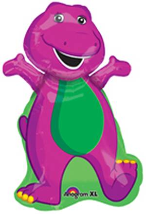 birthday party balloons. Barney Birthday Party with
