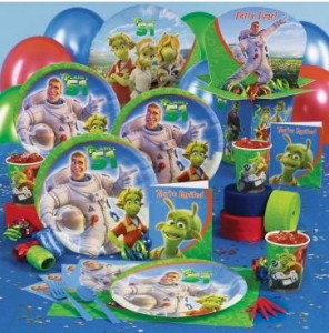 Year   Birthday Party Ideas on Birthday Express Offers The Planet 51 Birthday Party Supplies Which