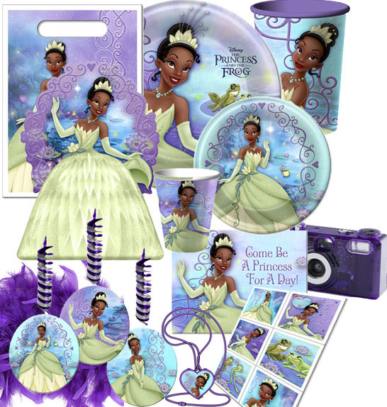 The Princess and the Frog Deluxe Party Pack
