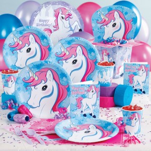 Birthday Party Supplies  Girls on Enchanted Unicorn Birthday Party   Thepartyanimal Blog