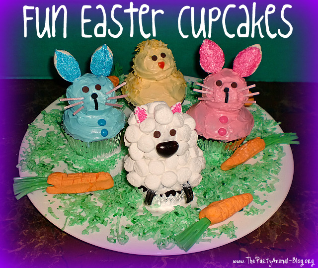 Fun Easter Cupcakes the Kids
