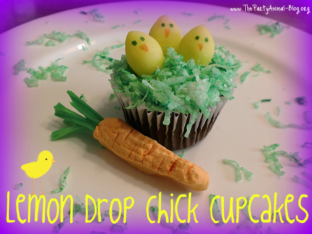 easy easter cupcakes ideas. Lemon Drop Chick Cupcakes