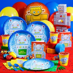 Kids Birthday Party Supplies on Robot Birthday Party Theme   Thepartyanimal Blog