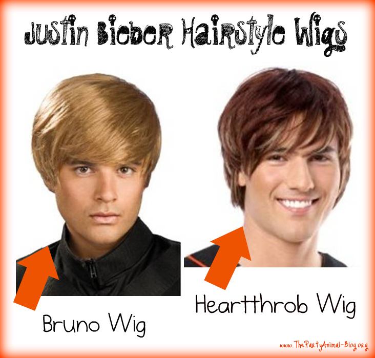 justin bieber wig. creating our Justin Bieber