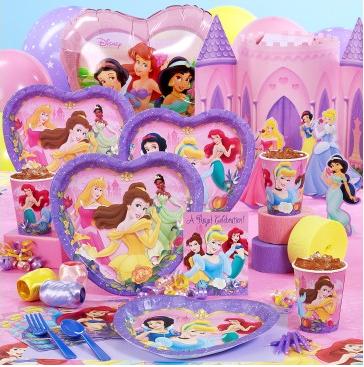 Princess Birthday Party Ideas on Disney Princess Dreams Party Supplies Featuring All The Princesses