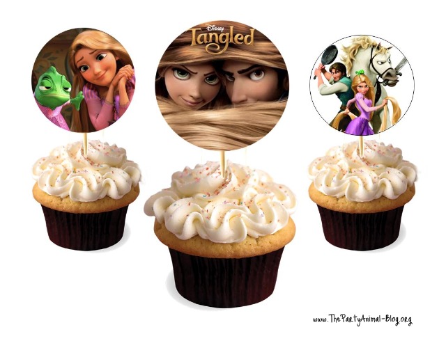 disney princess and the frog cakes. Disney Tangled Cupcake Ideas