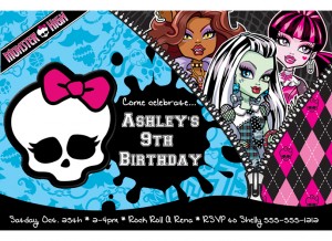 Monster Themed Birthday Party on Images Of Monster High Birthday Party Theme Thepartyanimal Blog