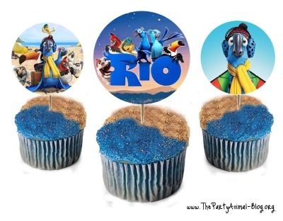 Cupcake Themed Birthday Party on Rio Cupcakes