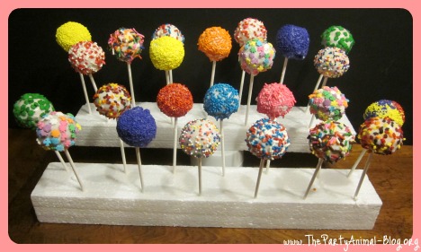 cake pops how to. my first 24 Cake Pops !