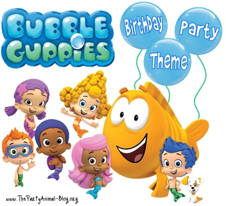 Barney Birthday Cake on Bubble Guppies Birthday Party Theme Thepartyanimal Blog