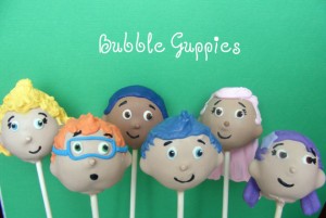 Bubble Guppies Birthday Cake on English