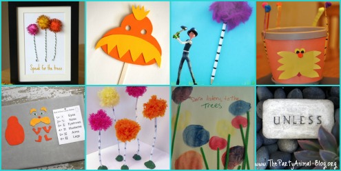 Craft Ideas Birthday Party on The Lorax Birthday Party Theme   Thepartyanimal Blog