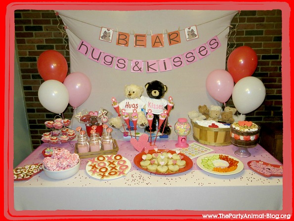 Bear Hugs and Kisses Valentines Day Party