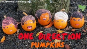 One Direction Pumpkins 1