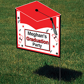 Grad Party Yard Sign Each