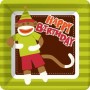 Sock Monkey Birthday Party Supplies