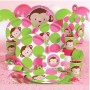 Pink Mod Monkey Party Supplies are Here