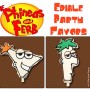 Phineas and Ferb Edible Party Favors