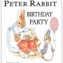 Peter Rabbit Birthday Party Theme