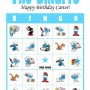 The Smurfs Birthday Party Bingo Game Cards