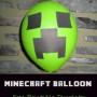 FREE Printable Minecraft Creeper Balloon Templates