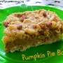 Pumpkin Pie Bars – Great Fall Treat